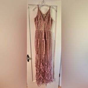 Pink blossom dress from Dress the Population